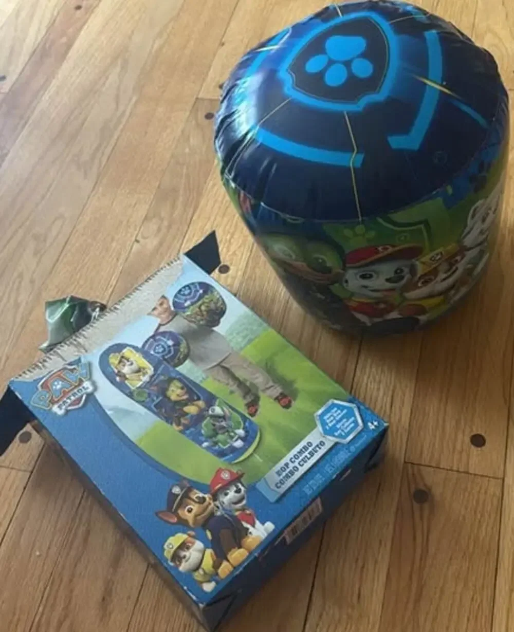 Paw Patrol 36 Bop Bag Punching Bag Gloves Set Nickelodeon Hedstrom Box
